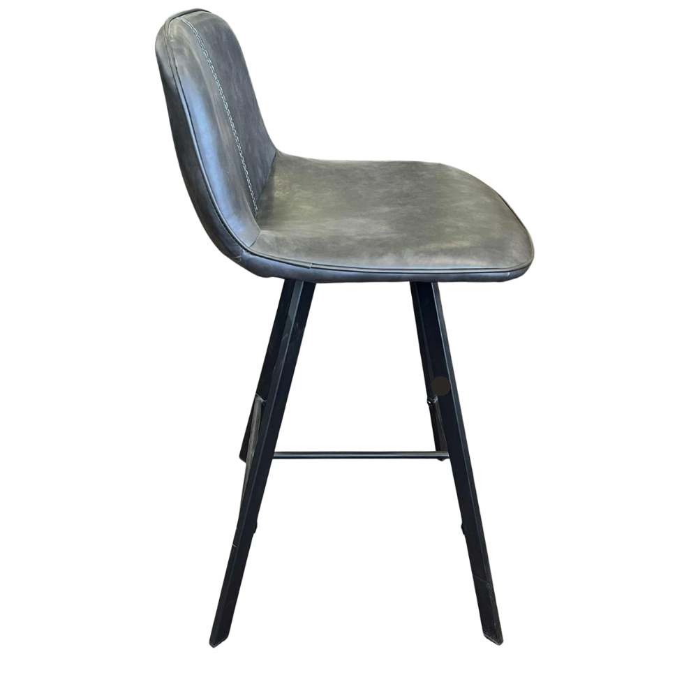 Marlow PU Counter Chair – Grey