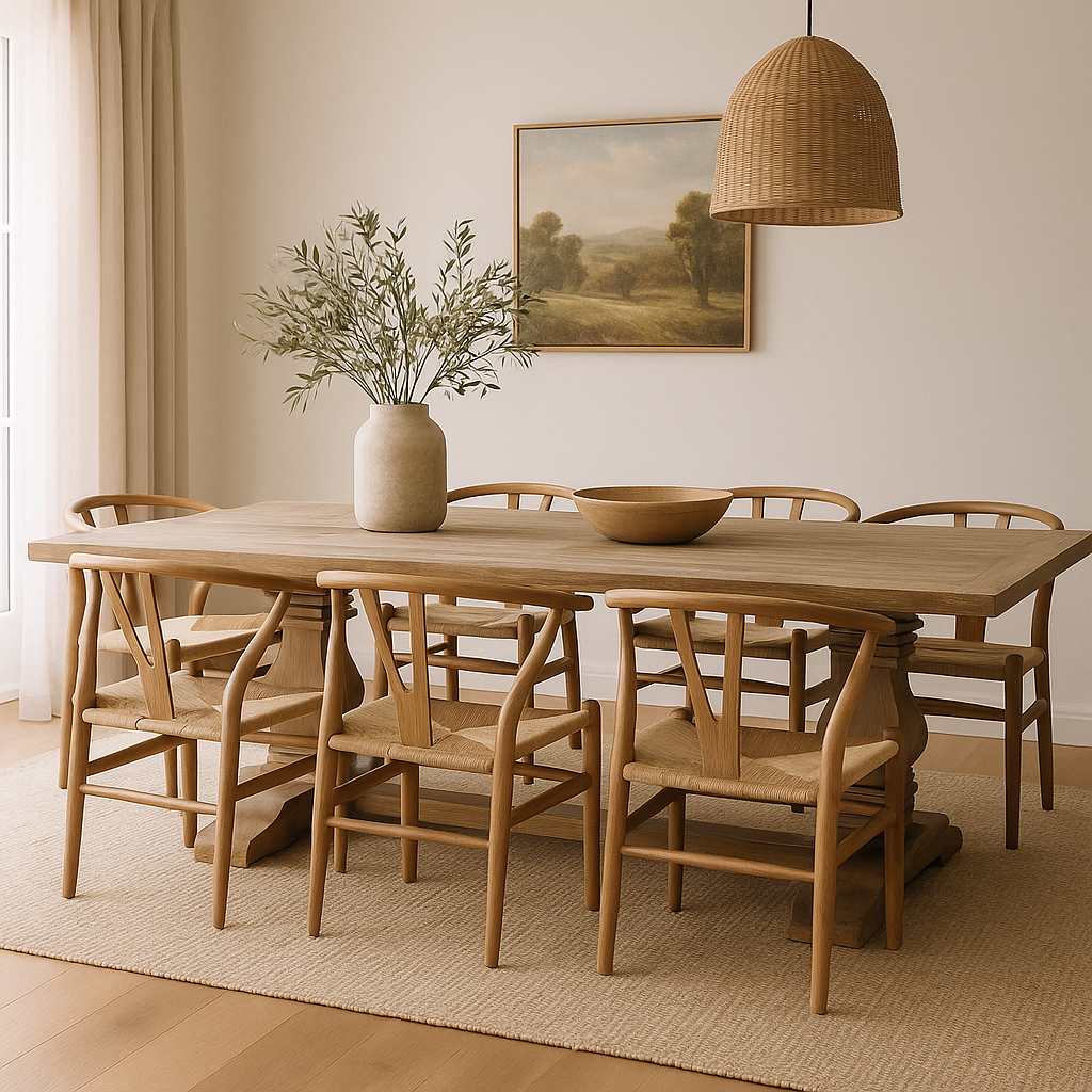 Mjolner Recycled Timber Dining Table