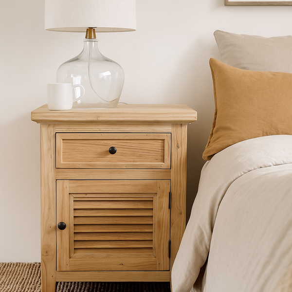 Mjolner Timber Bedside Table