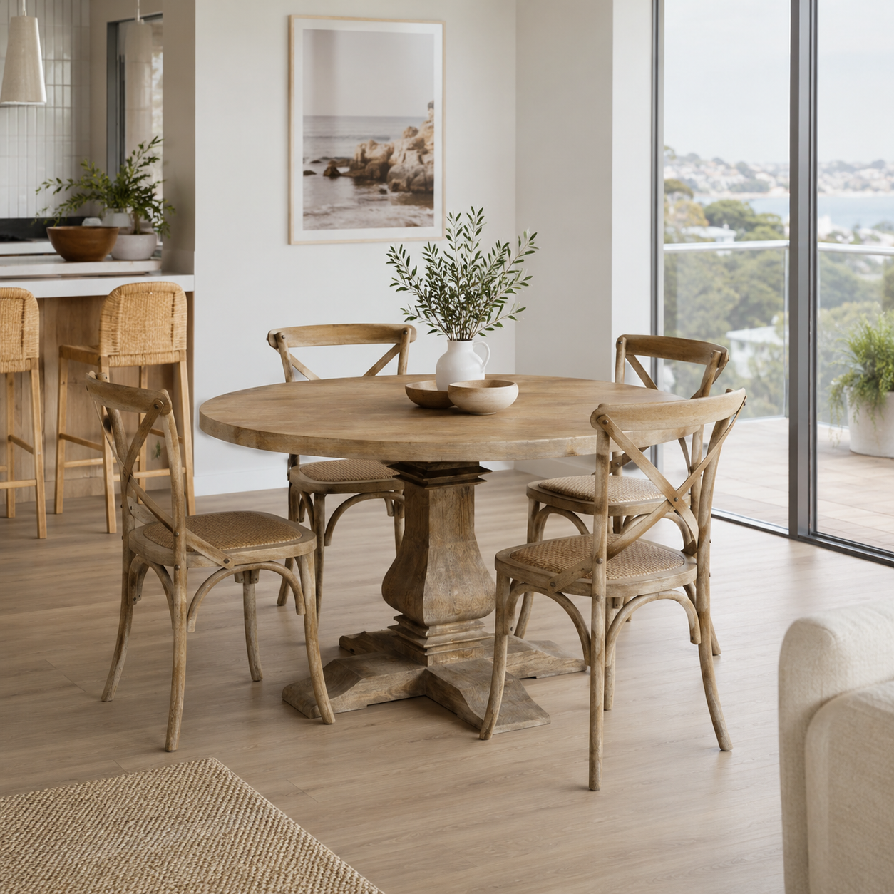 Mjolner 1200mm Round Dining Table