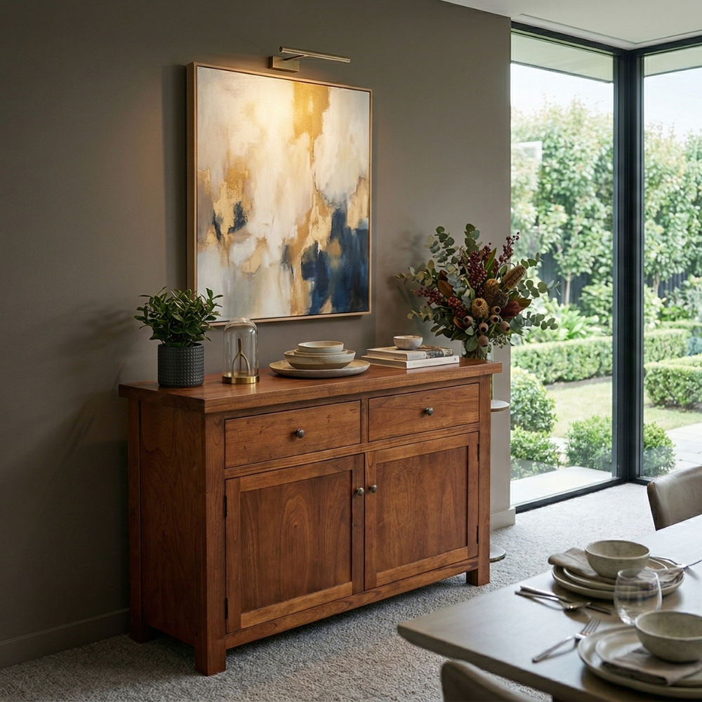 New Age 120cm Buffet - Dark Oak