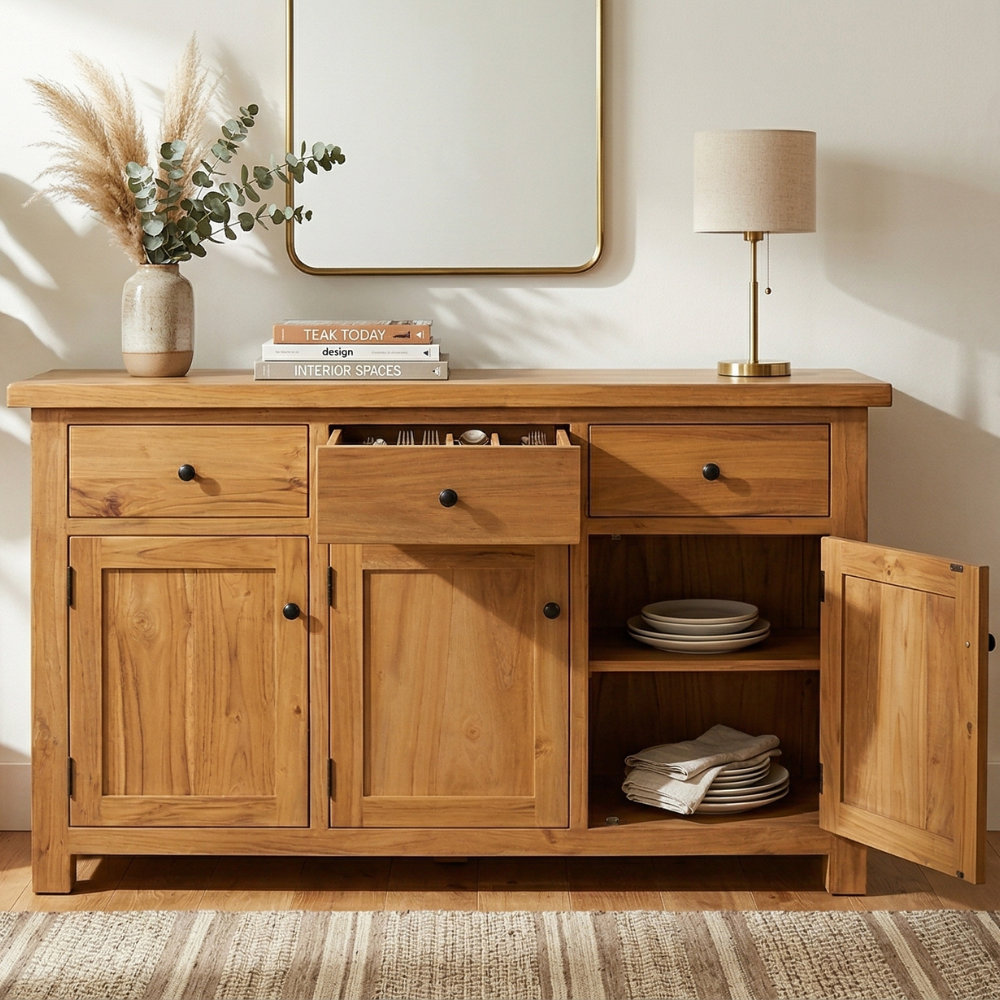 New Age 140cm Buffet - Natural