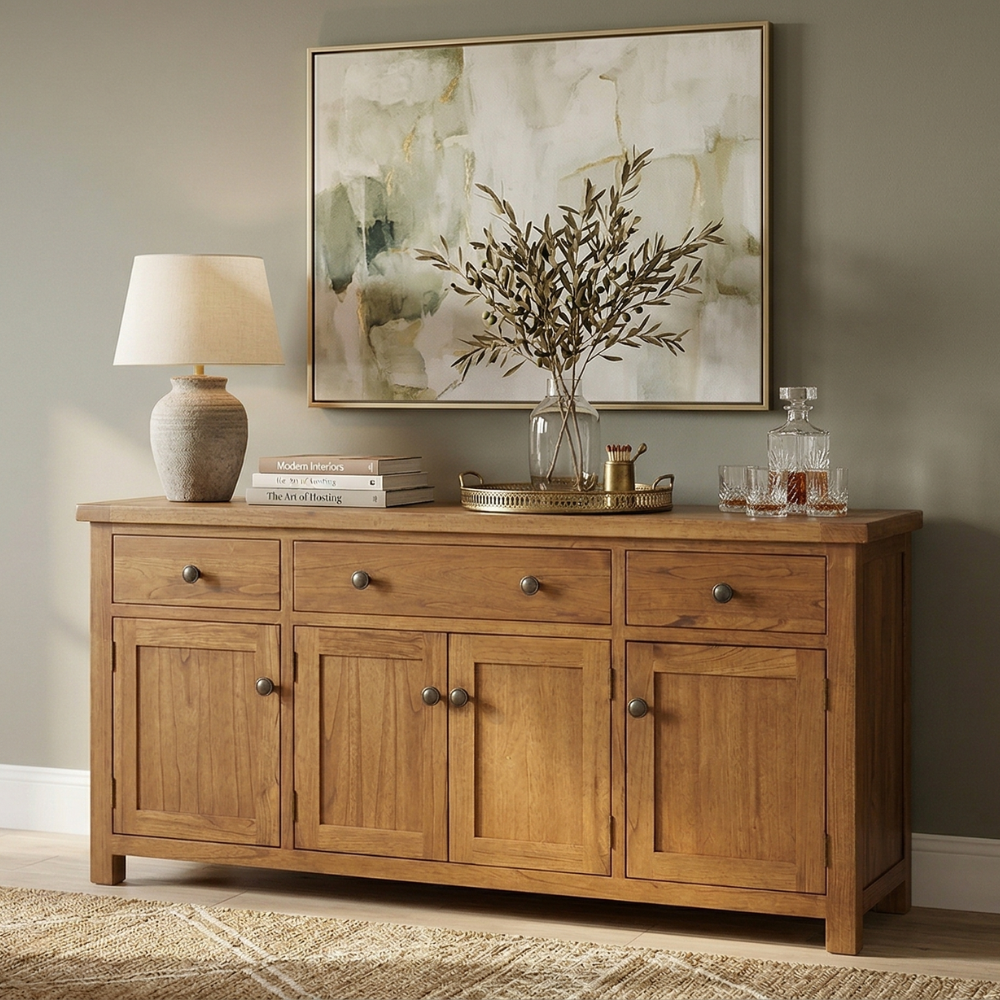 New Age 180cm Buffet - Dark Oak