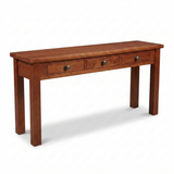 New Age 180cm Hall Stand - Dark Oak