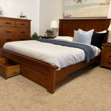 New Age Bed - Dark Oak
