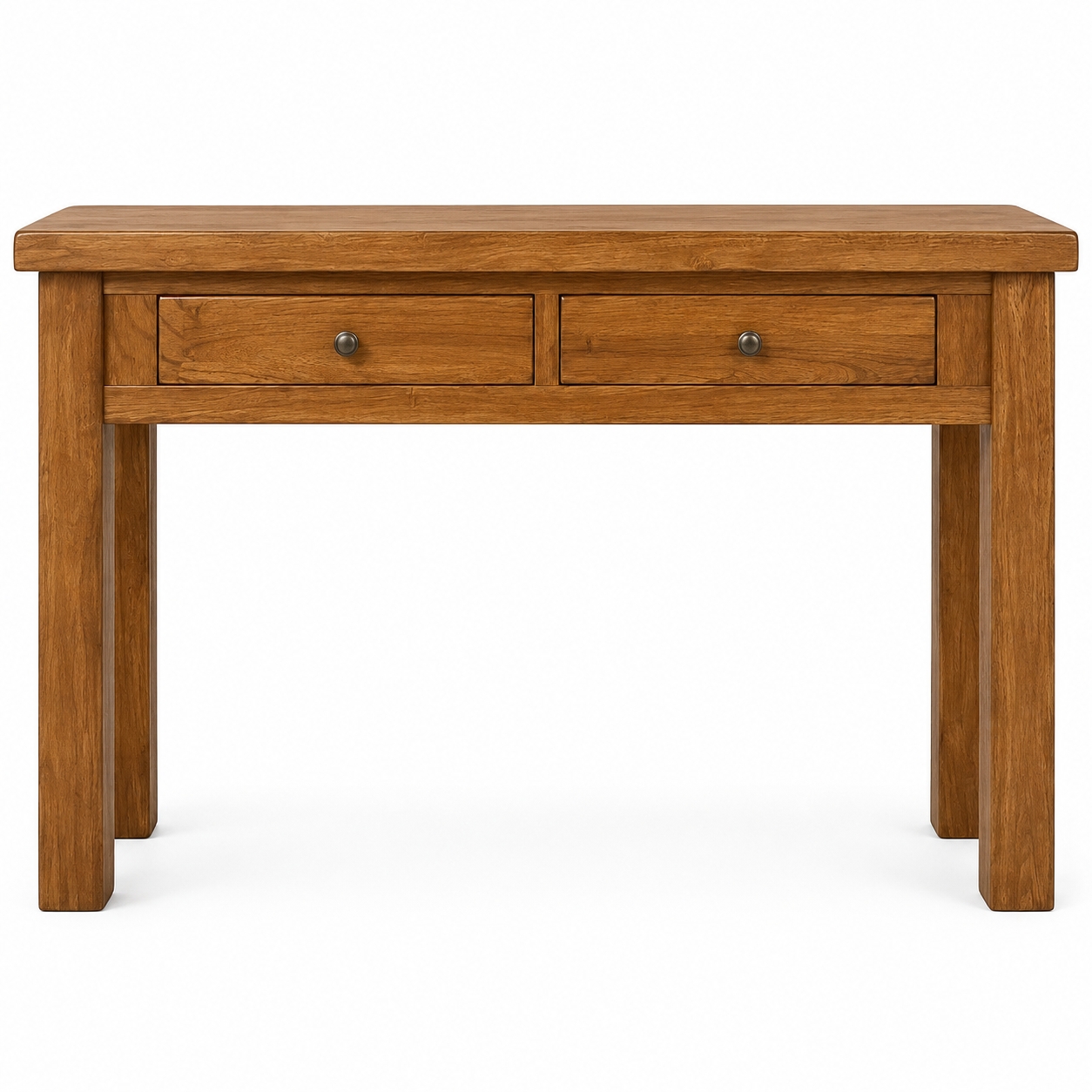 New Age 140cm Hall Stand - Dark Oak