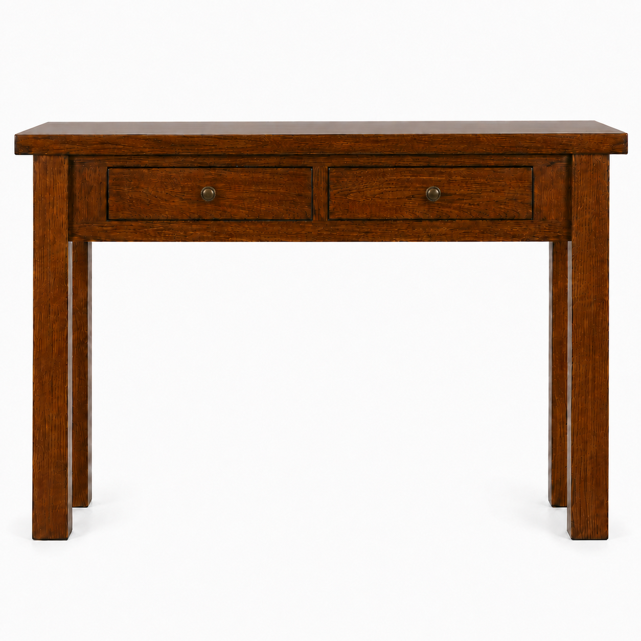 New Age 140cm Hall Stand - Dark Oak