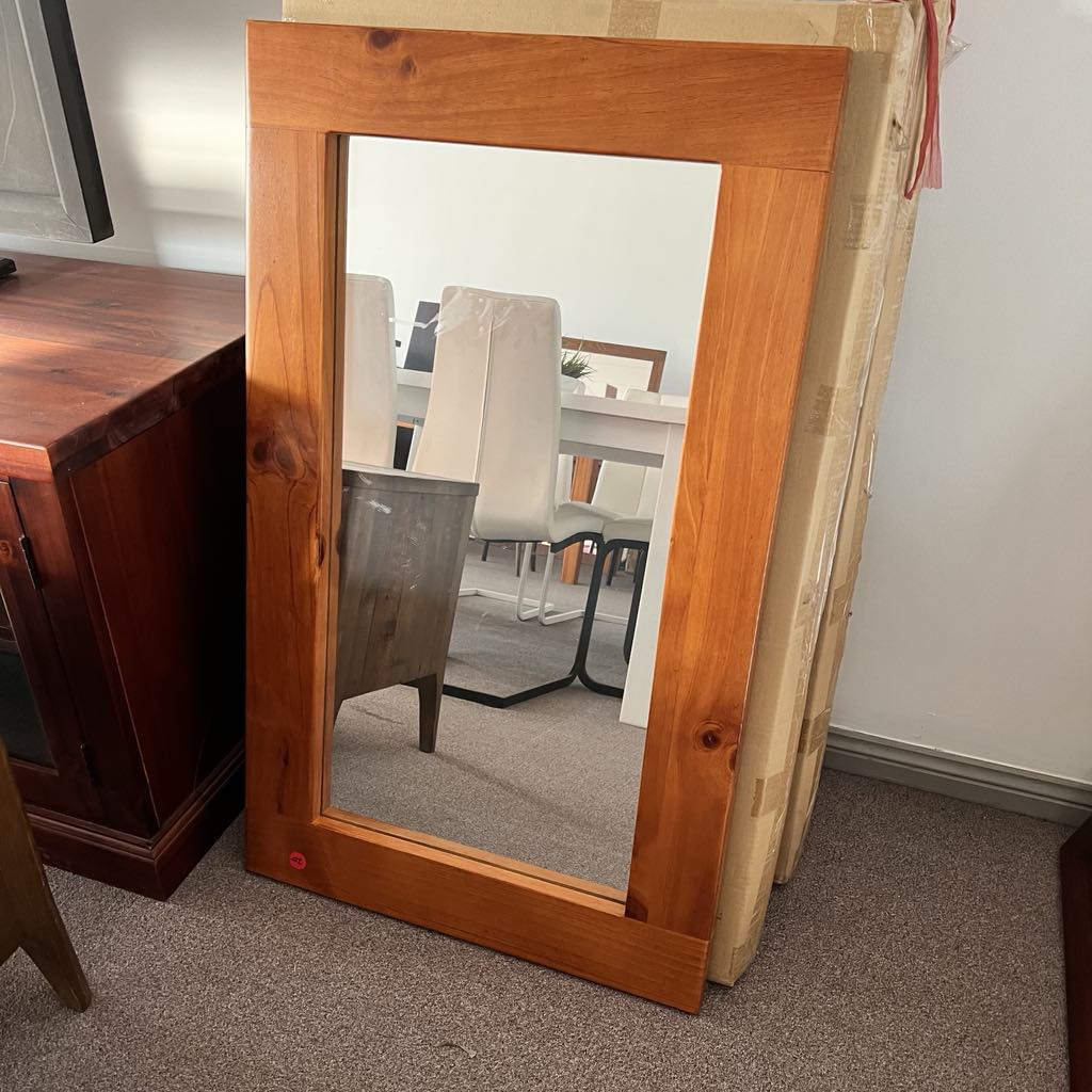 CLEARANCE - Mirror 60cm x 100cm - Oak