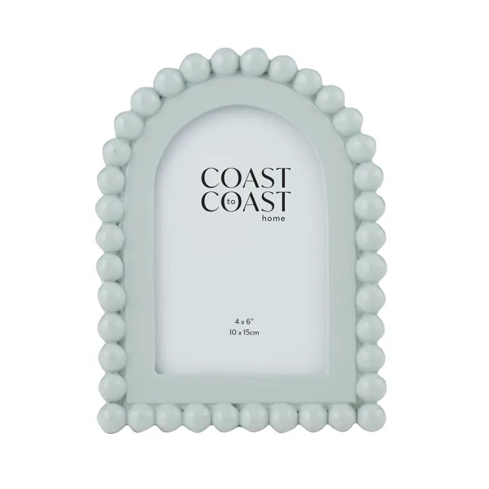 Blanco Arched Resin Photo Frame
