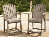 Sandy Dune Outdoor Counter Height Bar Stools (Set of 2) – Driftwood