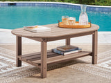 Cliffs Beach Outdoor Coffee Table – Driftwood