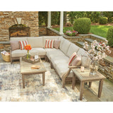 Clare View 5-Seater Outdoor Corner Lounge with Cushions