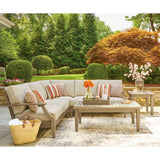 Clare View 4-Seater Outdoor Lounge with Cushions