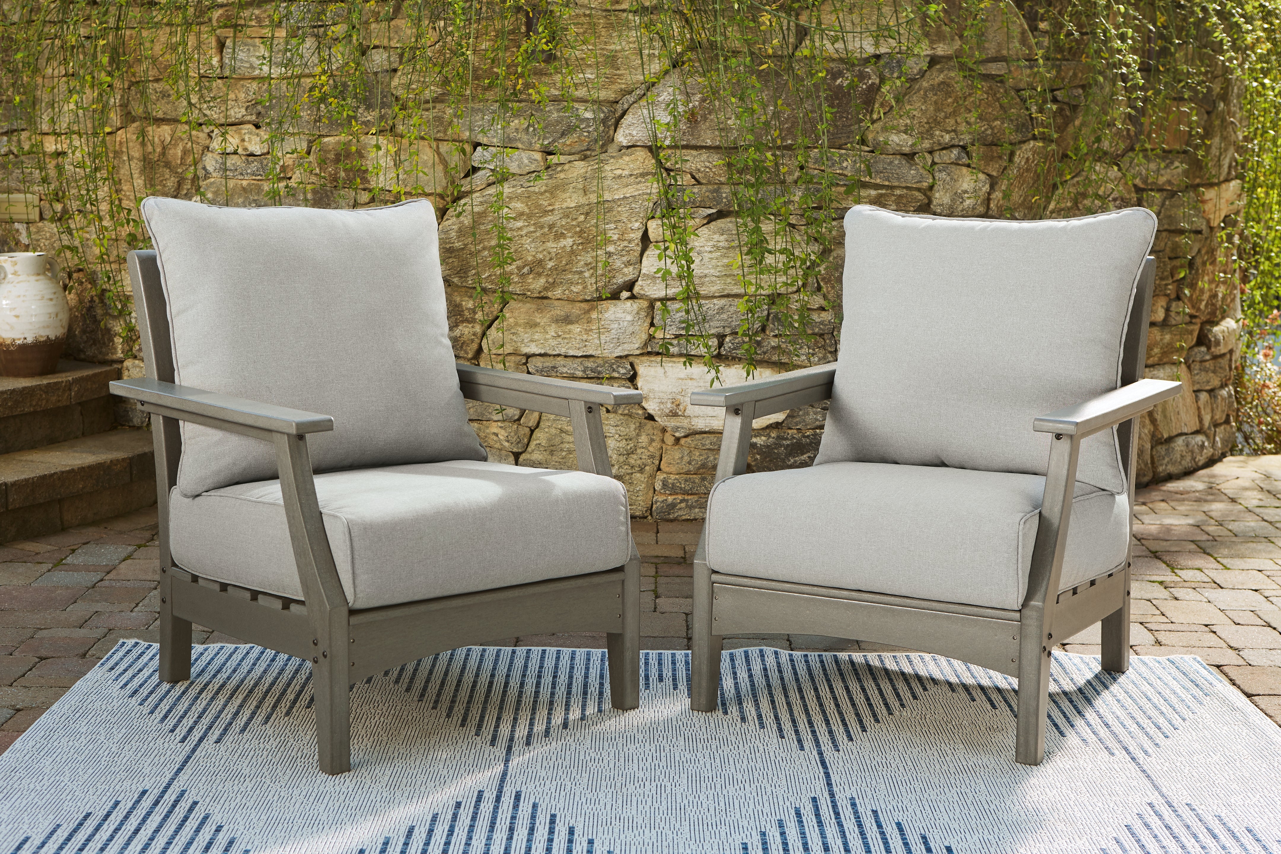 Visola Outdoor Lounge Chair – Set of 2
