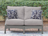 Lone View Bay Outdoor Loveseat with Cushion
