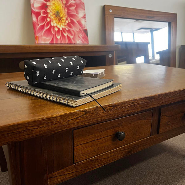 Paddington Student Desk 1000mm - Dark Oak