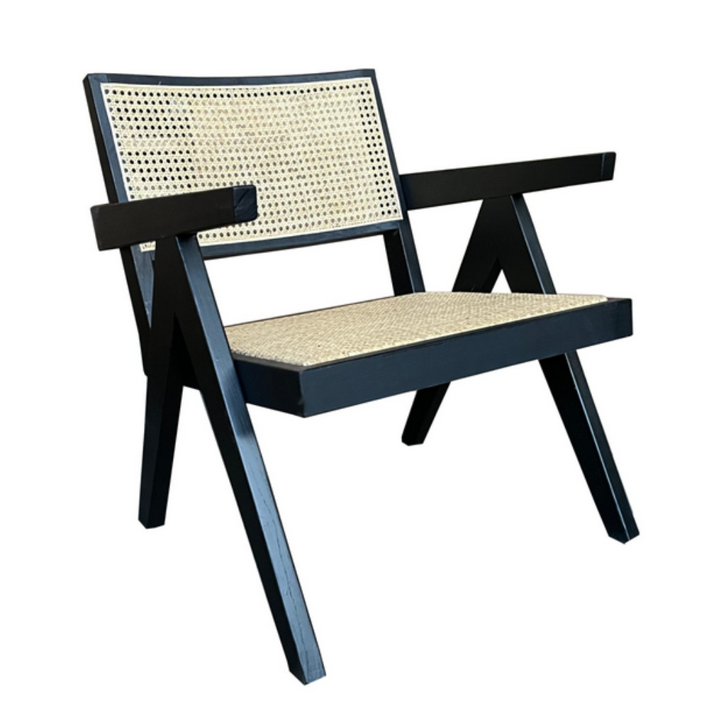 Portland Lounge Chair – Black Finish