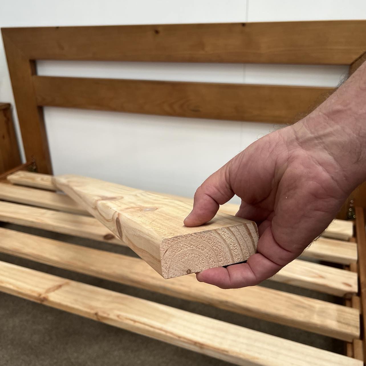 Post & Rail Bed - Natural