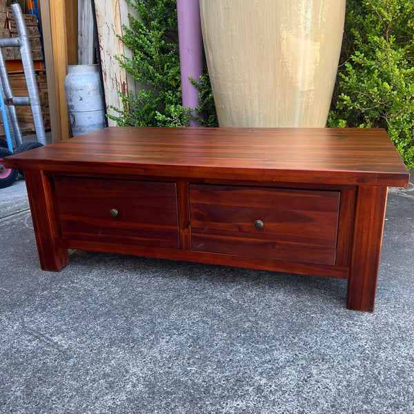 CLEARANCE - Rosswell Coffee Table - Ironbark