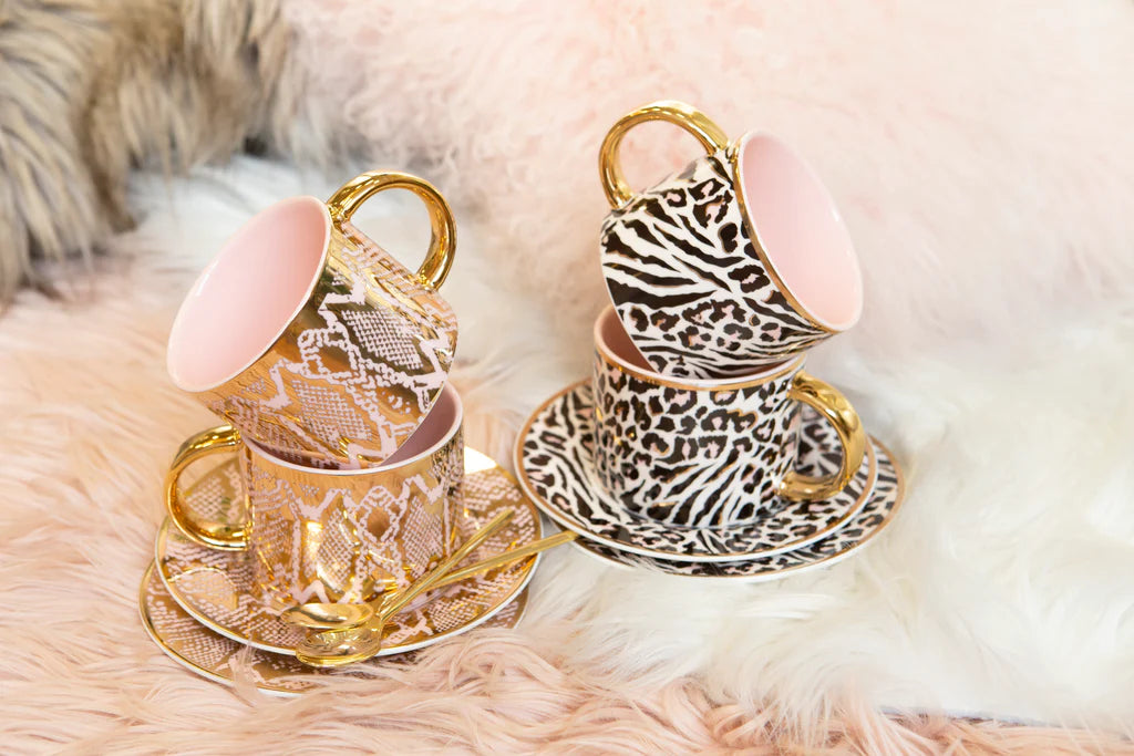Teacup & Saucer - Safari Leopard
