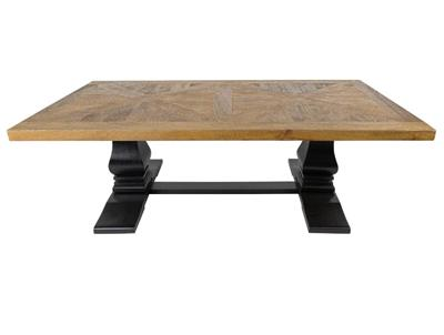 Venice Coffee Table - Black & Natural