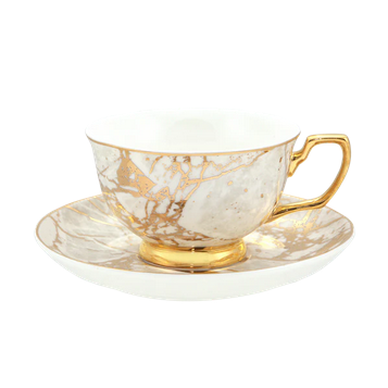 Teacup & Saucer - White Celestite