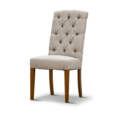 Foxy Upholstered Chair - Beige
