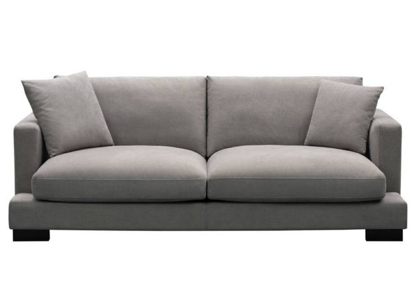 CLEARANCE - FLOOR STOCK : Zarah 3 Seater Lounge - Grey