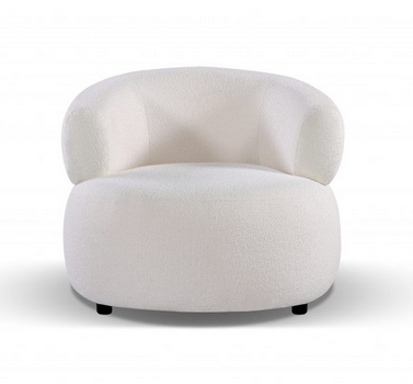 Sofia Boucle Chair - Milk