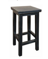 Florence 65cm Bar Stool Heavy Duty - Black