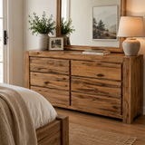Silver Wattle Hardwood Dresser - Natural
