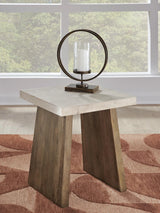 Brendalhouse Side Table – Light Brown