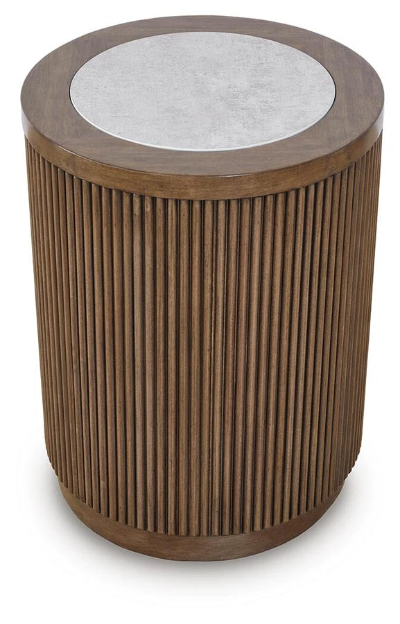 Hadonna Side Table – Brown