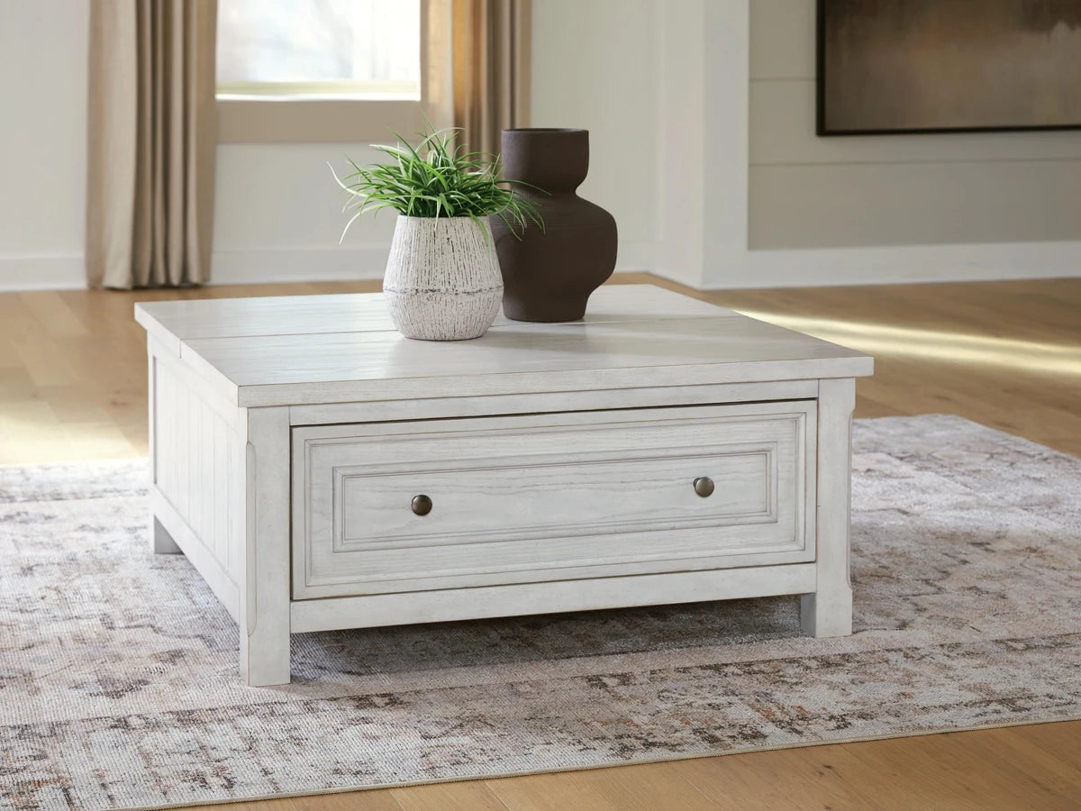 Robbinsdale Lift Top Coffee Table – Antique White