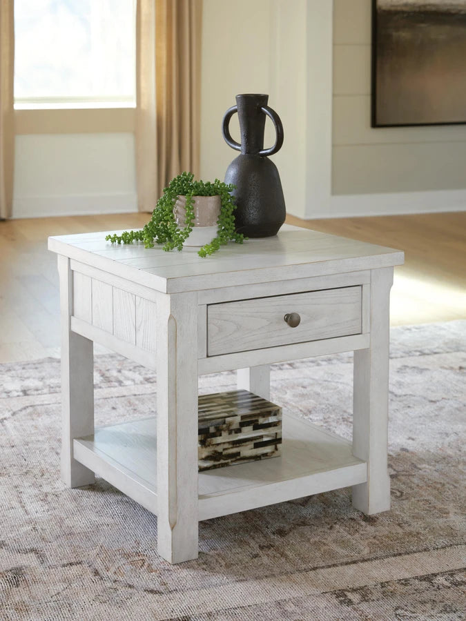 Robbinsdale Side Table – Antique White