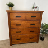 New Age Tallboy - Dark Oak