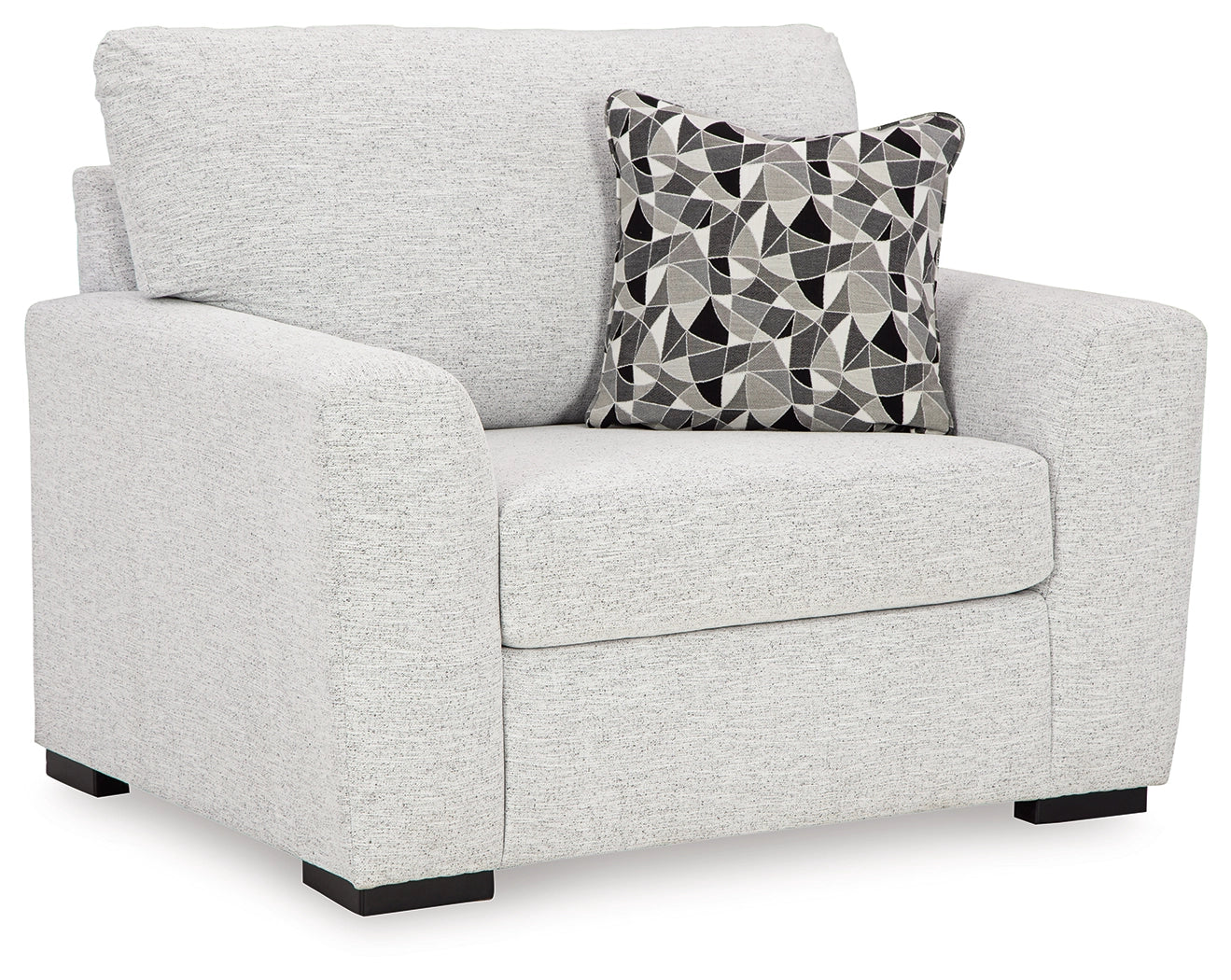 Tasselton Chair And A Half Snow Fabric