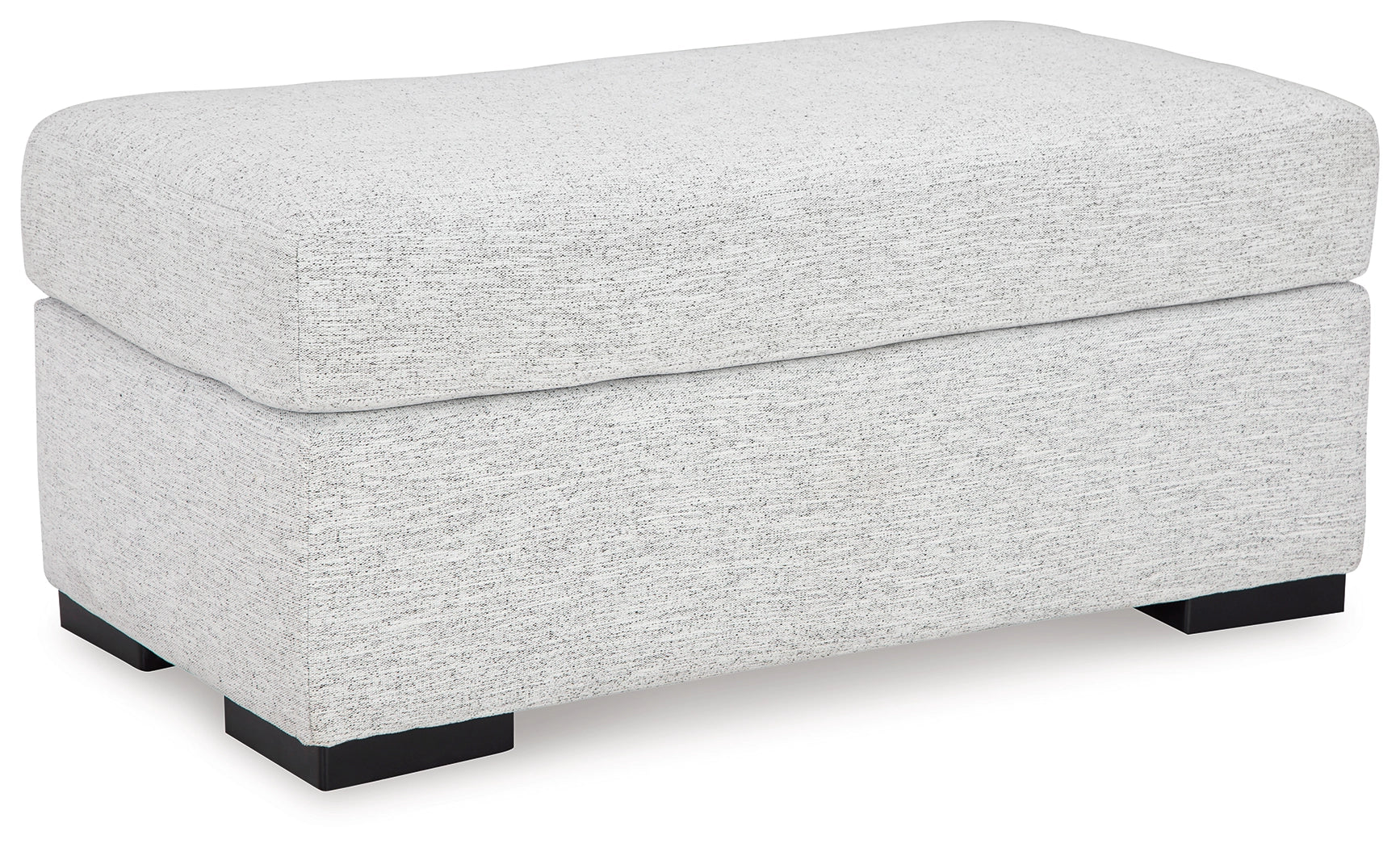 Tasselton Ottoman Snow Fabric