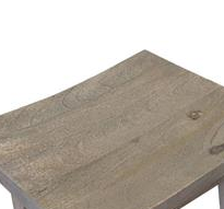 Toronto Stool - Grey Wash