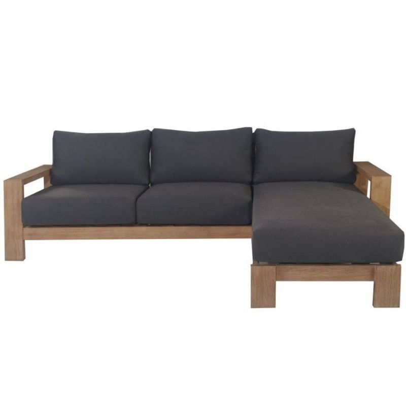 Willow Park 3 Seater Lounge with Reversible Chase