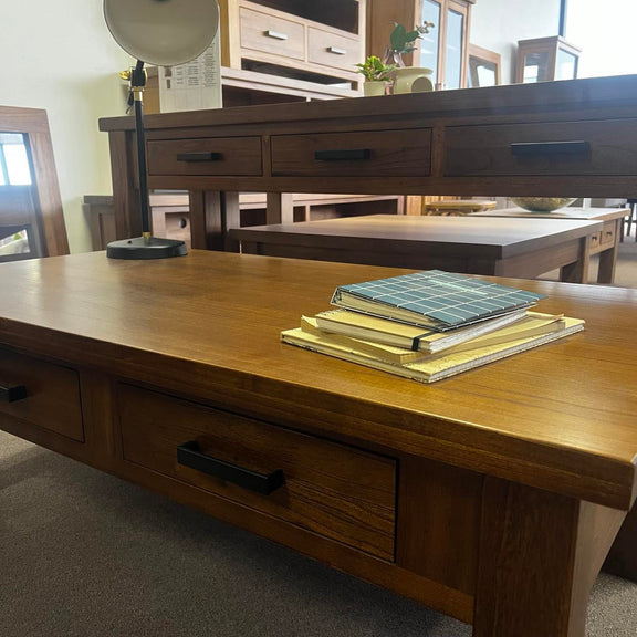 Windsor Student Desk 1300mm Dark Oak InStyle Furniture