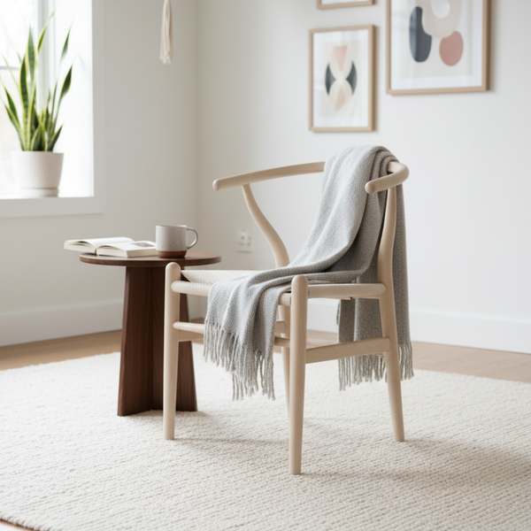 Wishbone Chair – Raw Elm