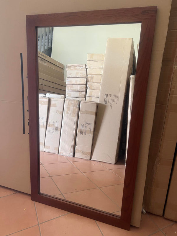 CLEARANCE - Mirror 70cm x 120cm - Dark Oak