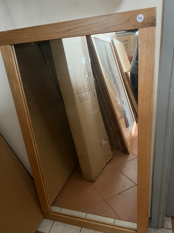 CLEARANCE - Mirror 70cm x 120cm - Natural