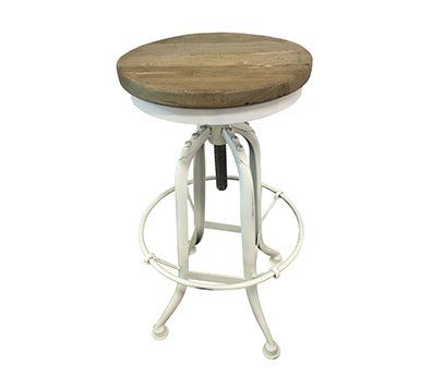 Manly Stool - White