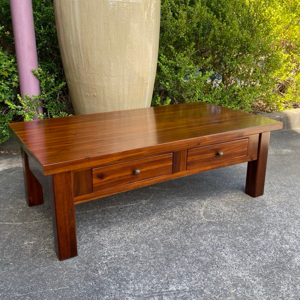 CLEARANCE - Windsor Coffee Table - Ironbark